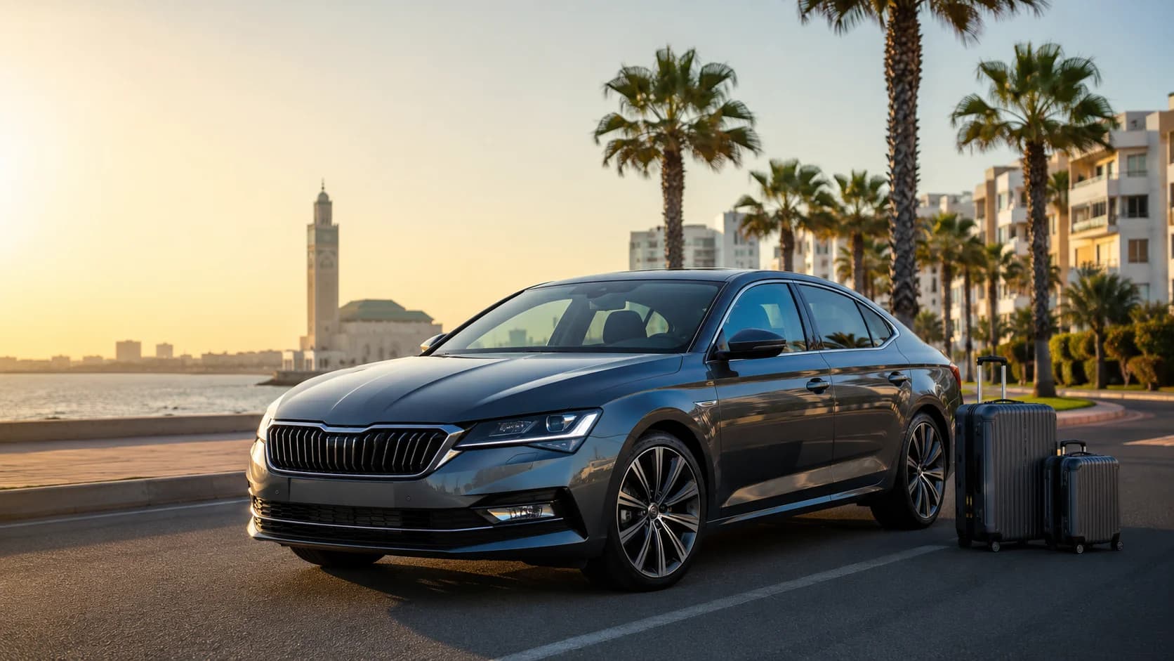 Noleggio Auto Berlina a Casablanca: La Scelta Confortevole per Città e Autostrada
